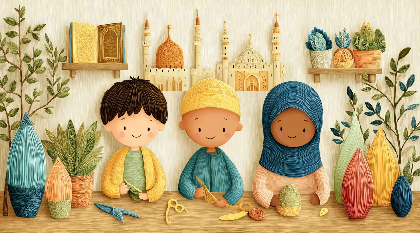 Crafting Arabic: Seerah & Asma Allah (Immersive Arabic for Kids)