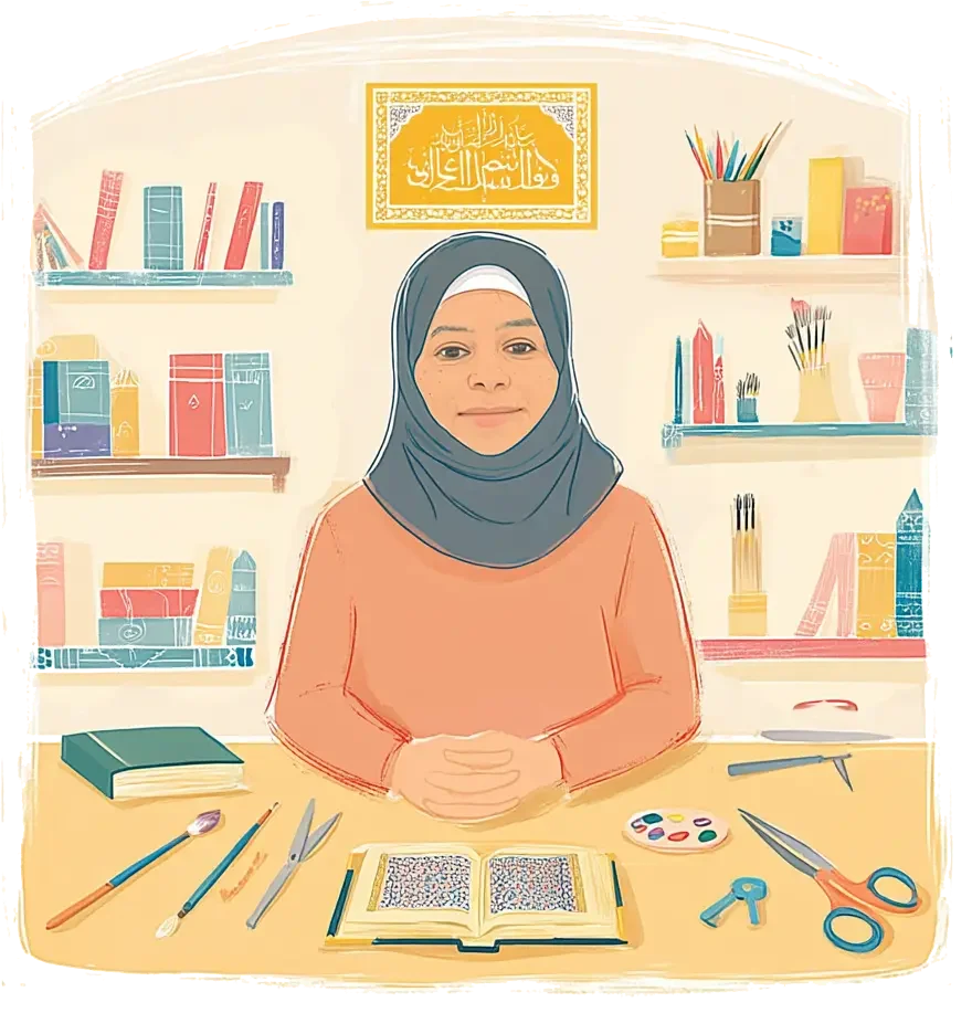 Quran and crafts online teacher